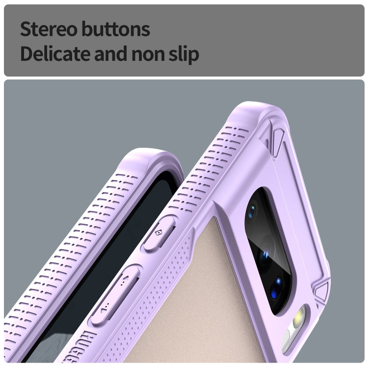 For Google Pixel 8 Pro Armor Glaze PC Hybrid TPU Phone Case