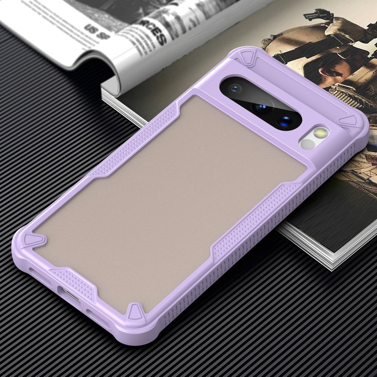 For Google Pixel 8 Pro Armor Glaze PC Hybrid TPU Phone Case