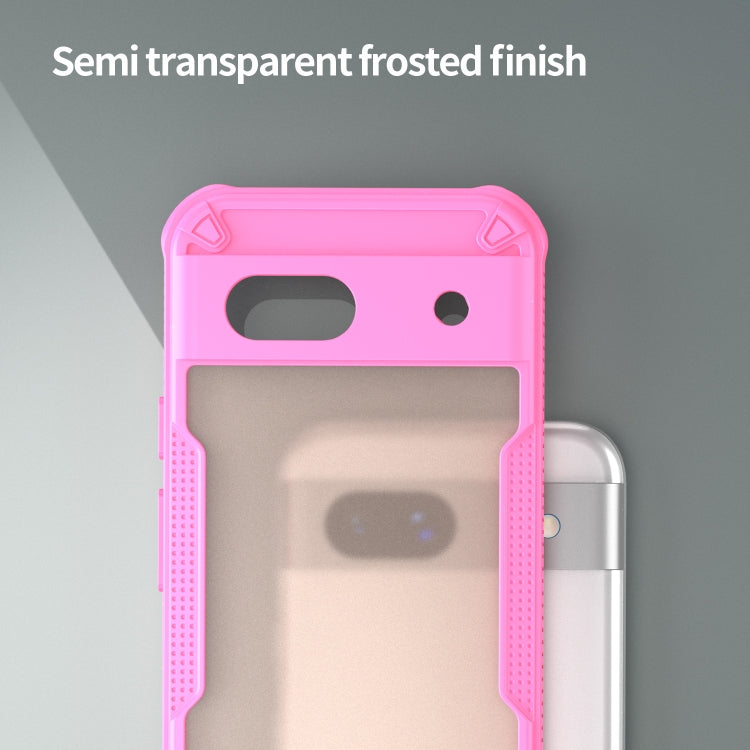For Google Pixel 8a Armor Glaze PC Hybrid TPU Phone Case