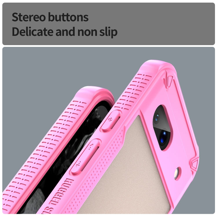 For Google Pixel 8a Armor Glaze PC Hybrid TPU Phone Case