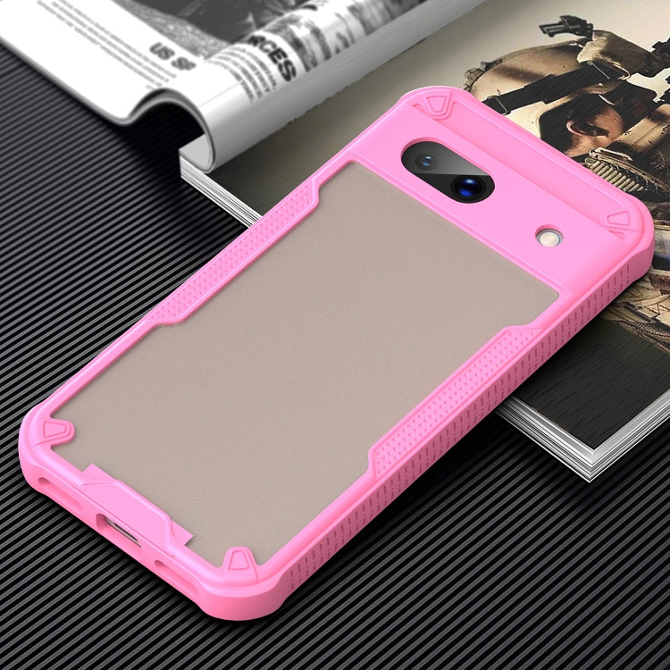 For Google Pixel 8a Armor Glaze PC Hybrid TPU Phone Case