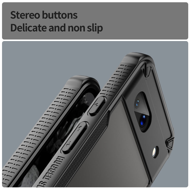 For Google Pixel 8a Armor Glaze PC Hybrid TPU Phone Case