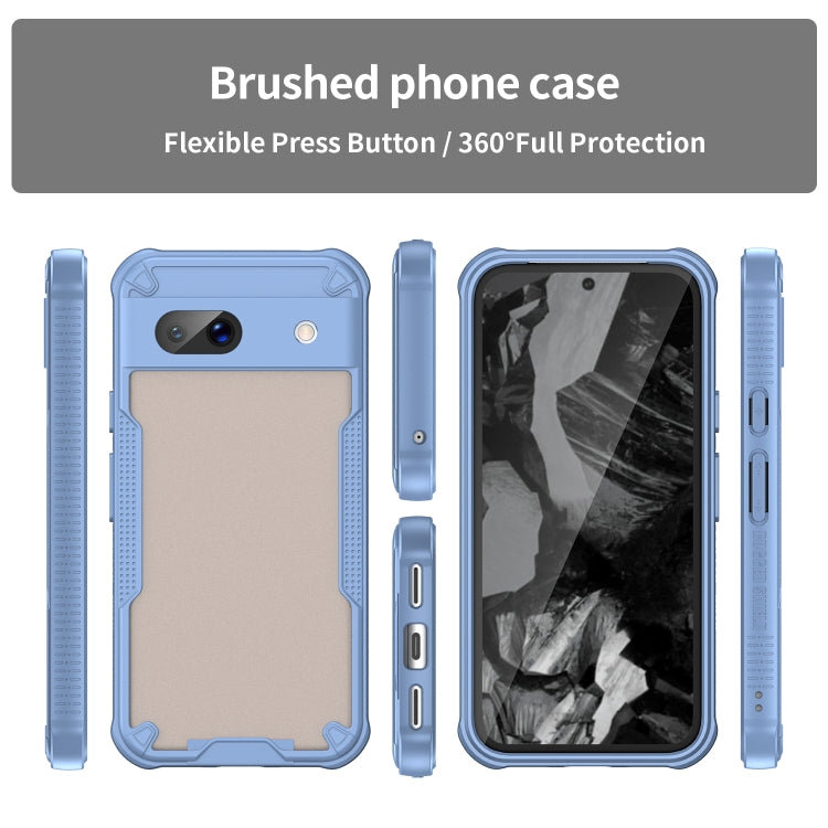 For Google Pixel 8a Armor Glaze PC Hybrid TPU Phone Case