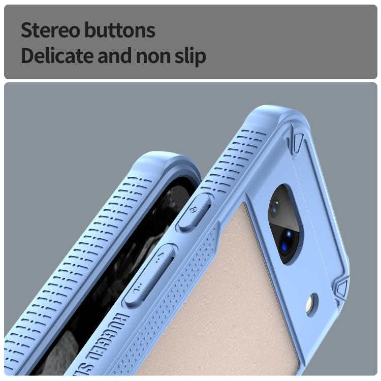 For Google Pixel 8a Armor Glaze PC Hybrid TPU Phone Case