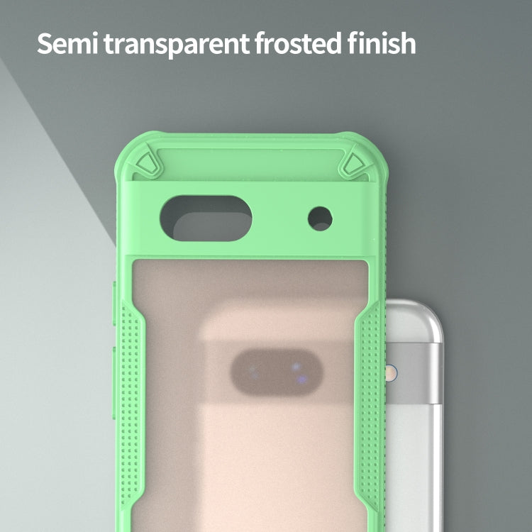 For Google Pixel 8a Armor Glaze PC Hybrid TPU Phone Case