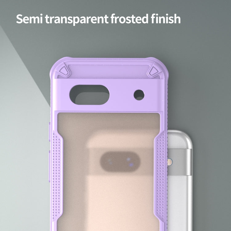 For Google Pixel 8a Armor Glaze PC Hybrid TPU Phone Case