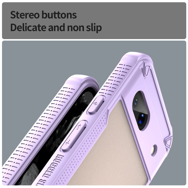 For Google Pixel 8a Armor Glaze PC Hybrid TPU Phone Case