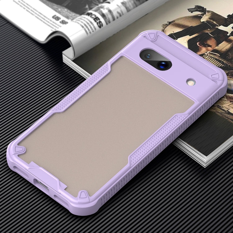 For Google Pixel 8a Armor Glaze PC Hybrid TPU Phone Case