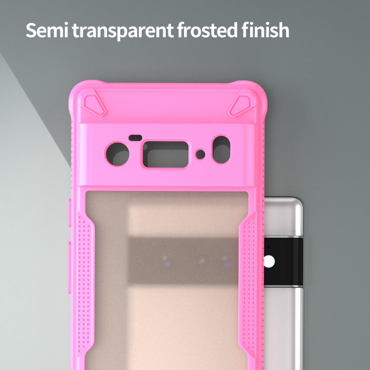 For Google Pixel 6 Pro Armor Glaze PC Hybrid TPU Phone Case