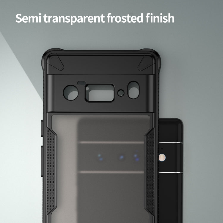 For Google Pixel 6 Pro Armor Glaze PC Hybrid TPU Phone Case