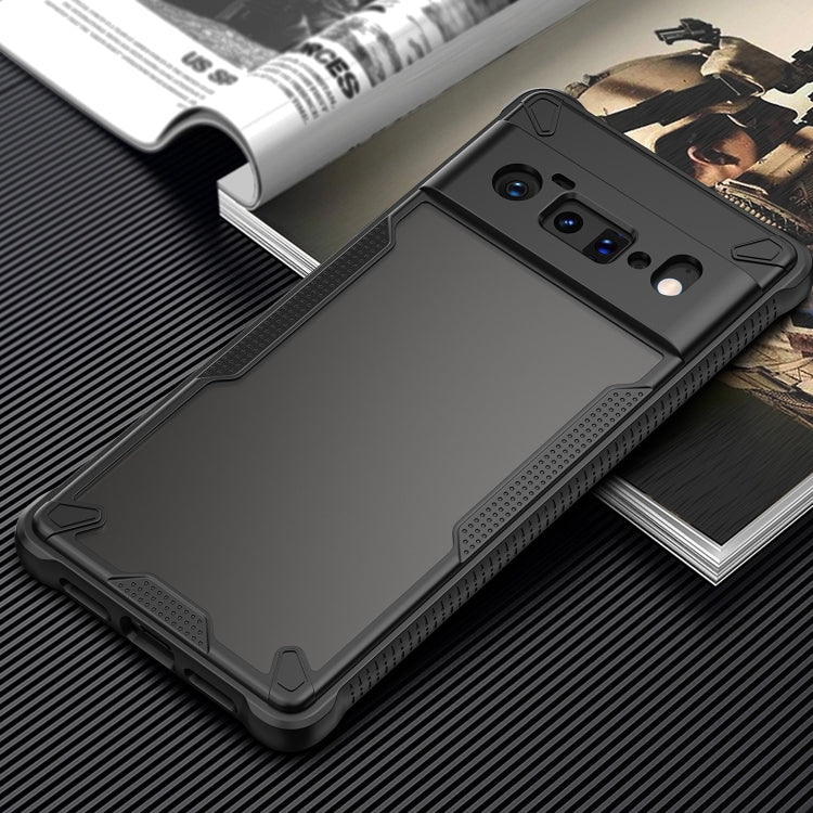 For Google Pixel 6 Pro Armor Glaze PC Hybrid TPU Phone Case