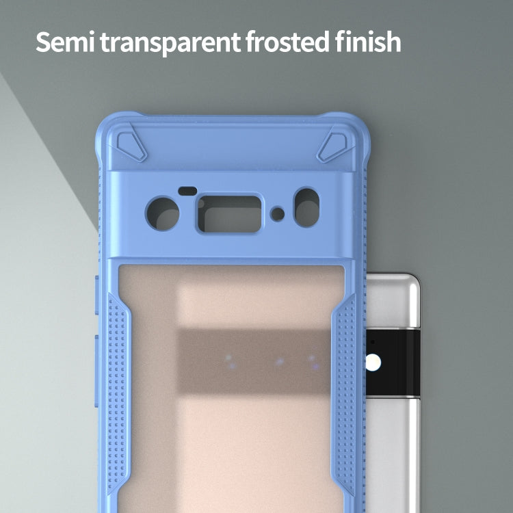For Google Pixel 6 Pro Armor Glaze PC Hybrid TPU Phone Case