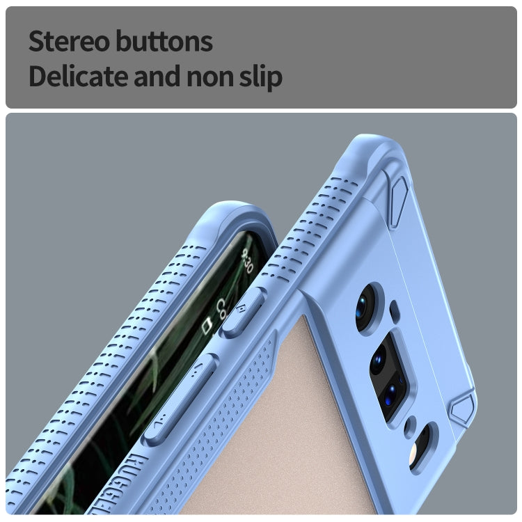 For Google Pixel 6 Pro Armor Glaze PC Hybrid TPU Phone Case