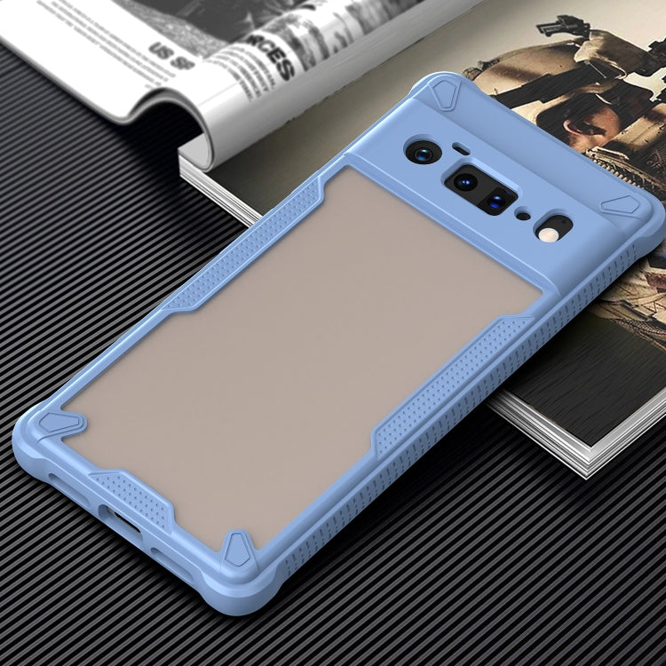 For Google Pixel 6 Pro Armor Glaze PC Hybrid TPU Phone Case