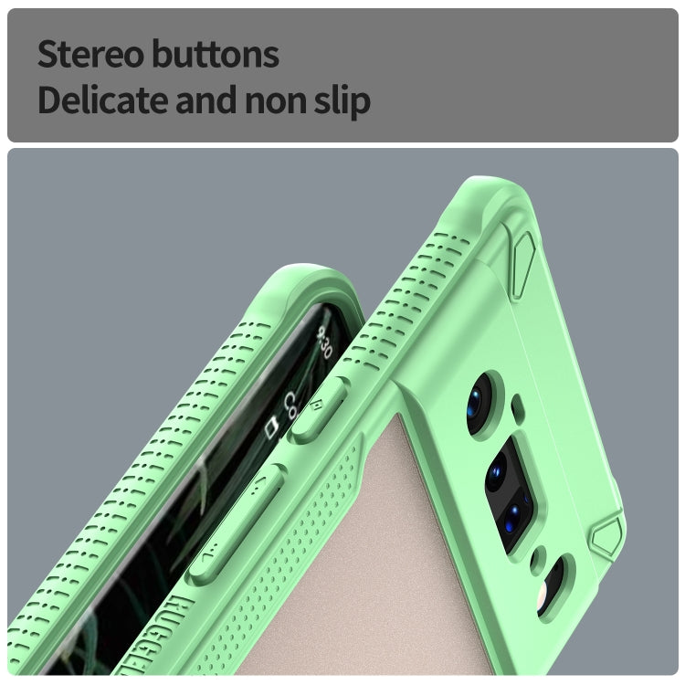 For Google Pixel 6 Pro Armor Glaze PC Hybrid TPU Phone Case
