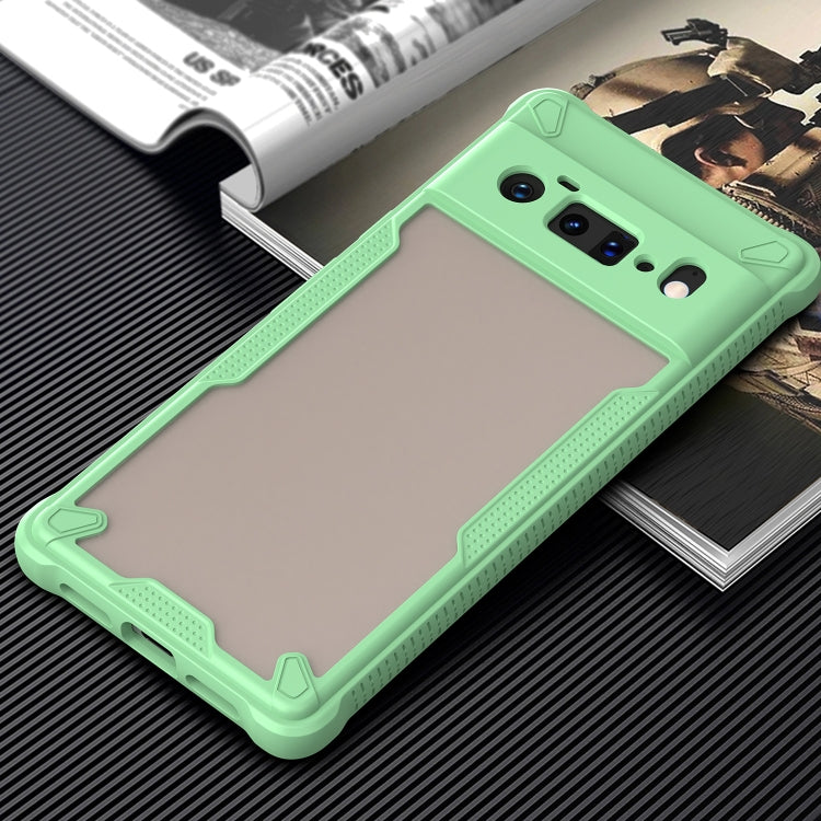 For Google Pixel 6 Pro Armor Glaze PC Hybrid TPU Phone Case