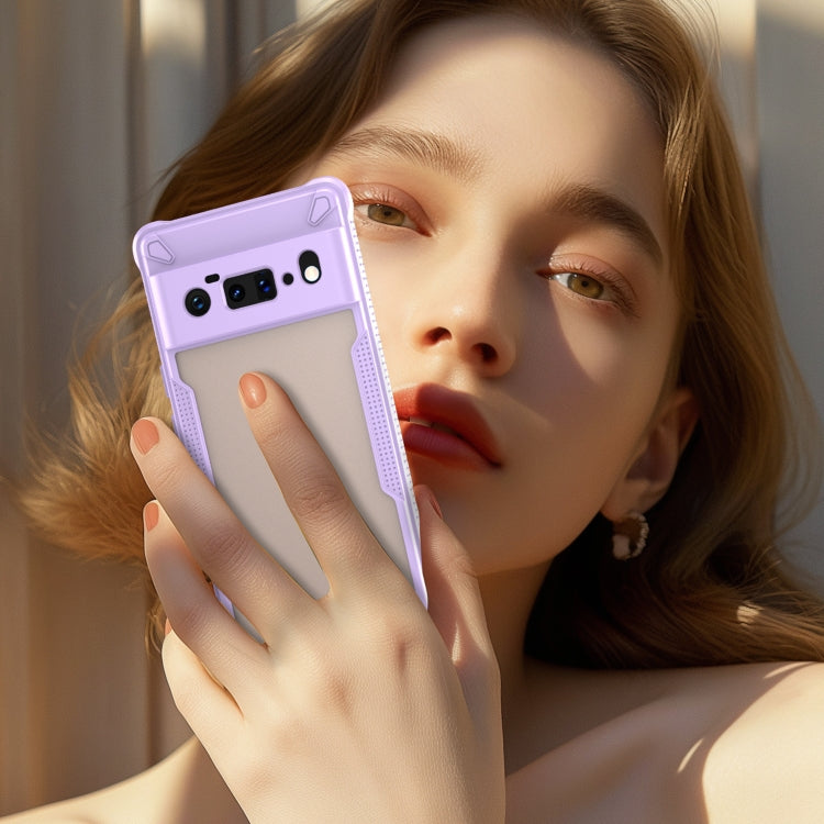 For Google Pixel 6 Pro Armor Glaze PC Hybrid TPU Phone Case