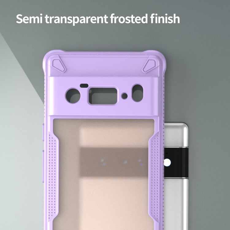 For Google Pixel 6 Pro Armor Glaze PC Hybrid TPU Phone Case