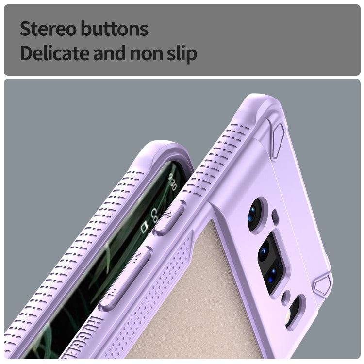 For Google Pixel 6 Pro Armor Glaze PC Hybrid TPU Phone Case