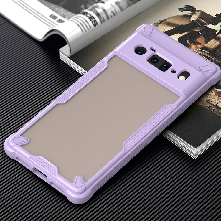 For Google Pixel 6 Pro Armor Glaze PC Hybrid TPU Phone Case