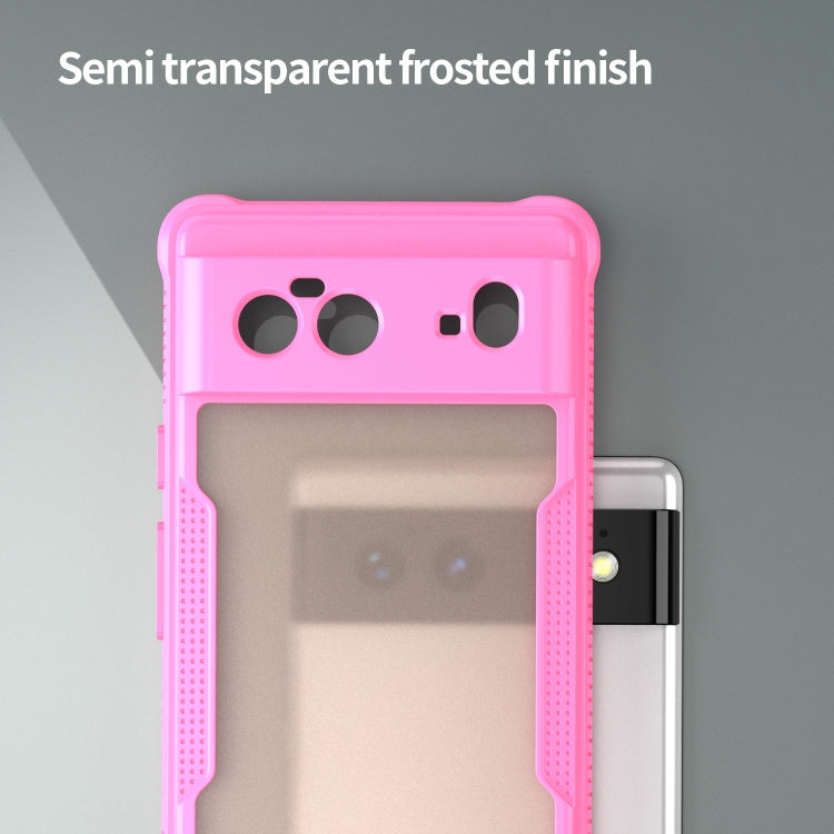 For Google Pixel 6 Armor Glaze PC Hybrid TPU Phone Case