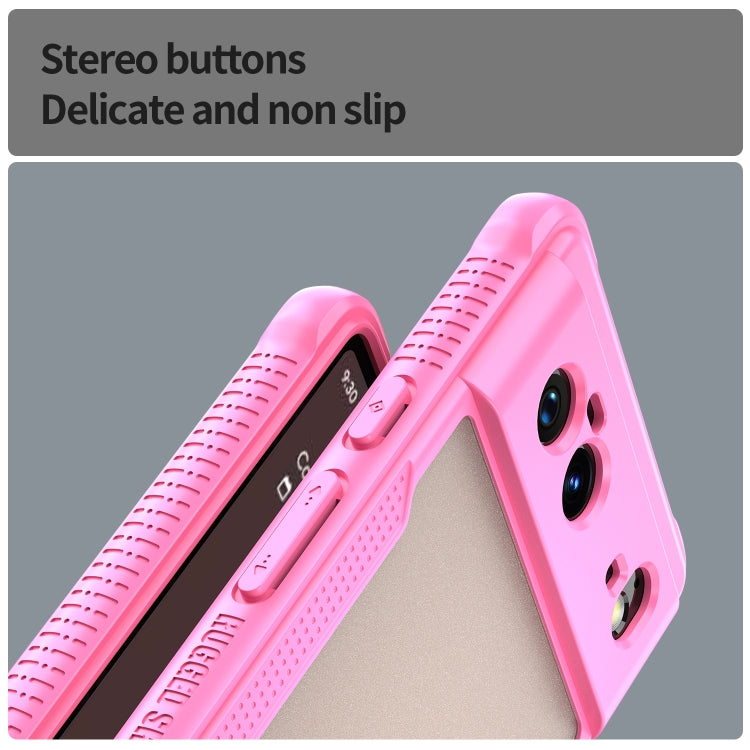 For Google Pixel 6 Armor Glaze PC Hybrid TPU Phone Case