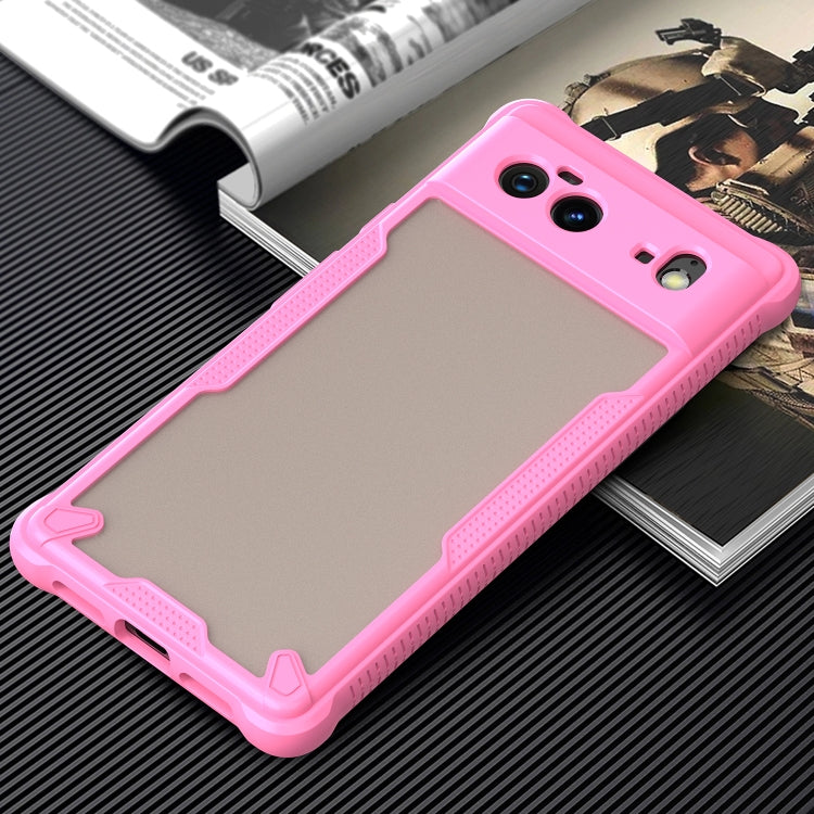 For Google Pixel 6 Armor Glaze PC Hybrid TPU Phone Case