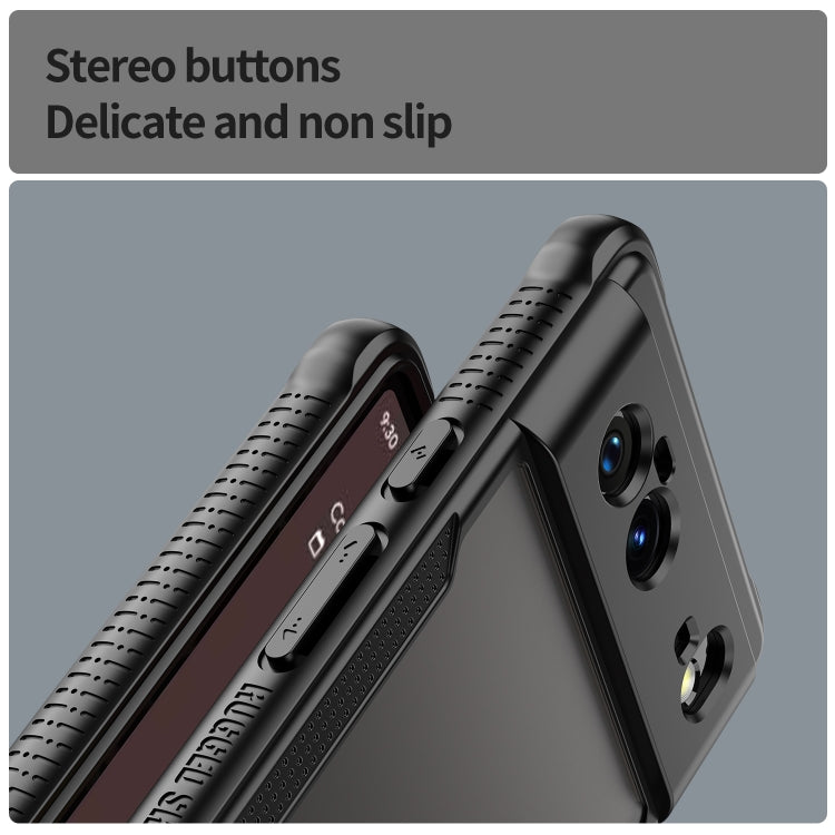 For Google Pixel 6 Armor Glaze PC Hybrid TPU Phone Case