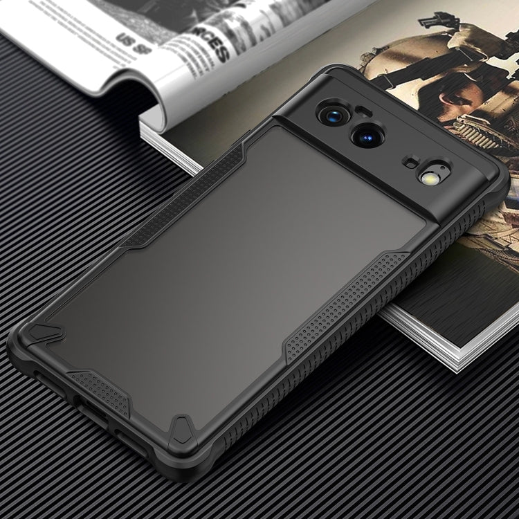 For Google Pixel 6 Armor Glaze PC Hybrid TPU Phone Case