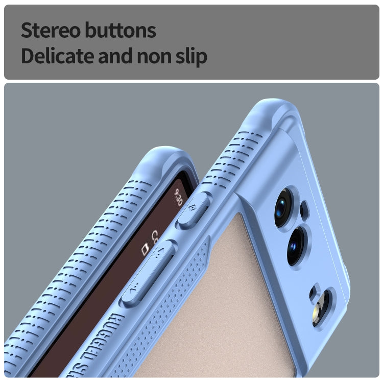 For Google Pixel 6 Armor Glaze PC Hybrid TPU Phone Case