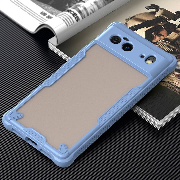 For Google Pixel 6 Armor Glaze PC Hybrid TPU Phone Case