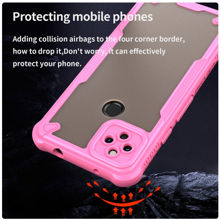For Google Pixel 5a Armor Glaze PC Hybrid TPU Phone Case