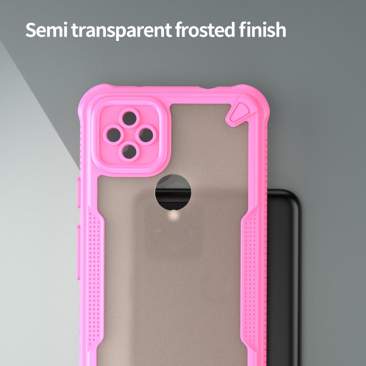 For Google Pixel 5a Armor Glaze PC Hybrid TPU Phone Case