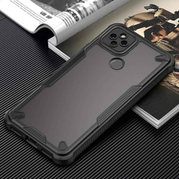 For Google Pixel 5a Armor Glaze PC Hybrid TPU Phone Case