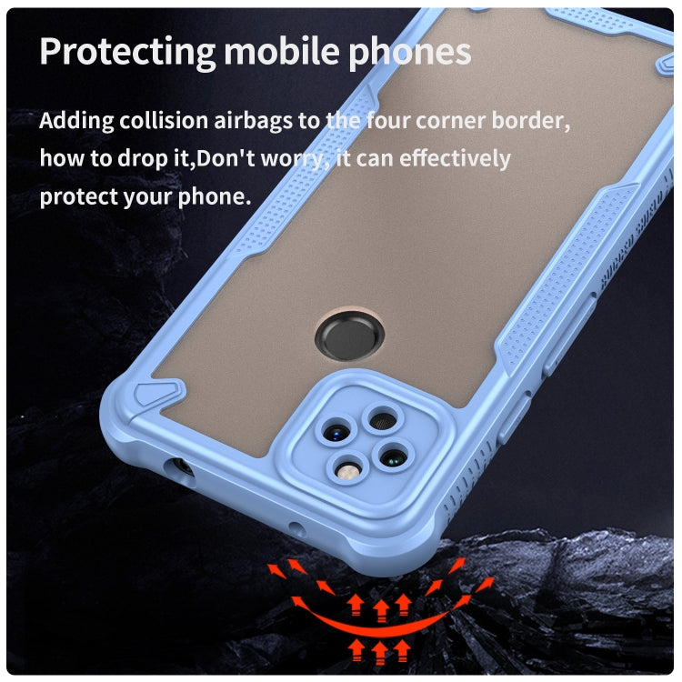 For Google Pixel 5a Armor Glaze PC Hybrid TPU Phone Case