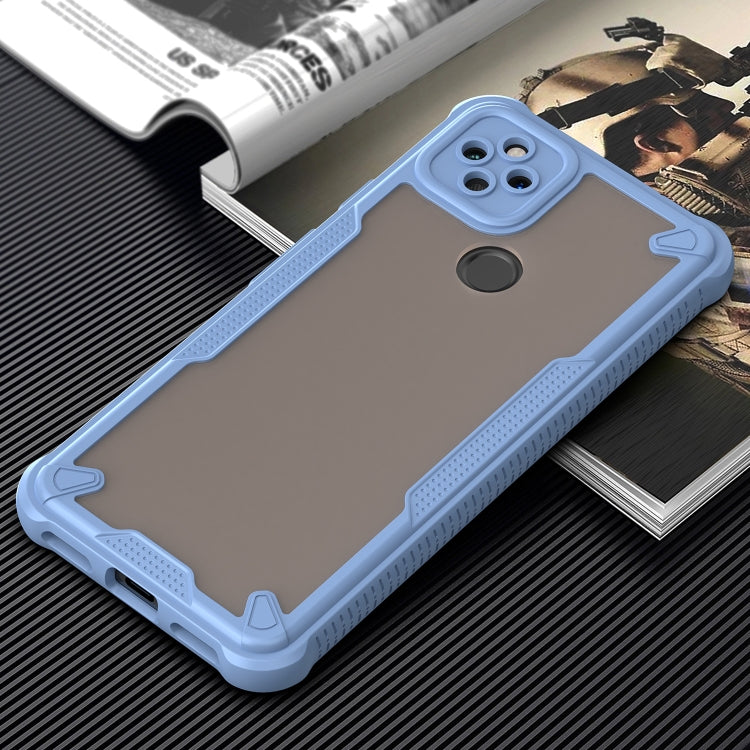 For Google Pixel 5a Armor Glaze PC Hybrid TPU Phone Case
