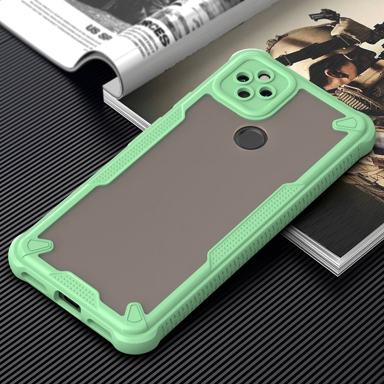 For Google Pixel 5a Armor Glaze PC Hybrid TPU Phone Case