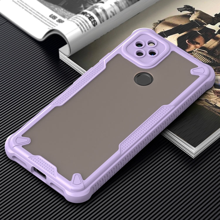 For Google Pixel 5a Armor Glaze PC Hybrid TPU Phone Case