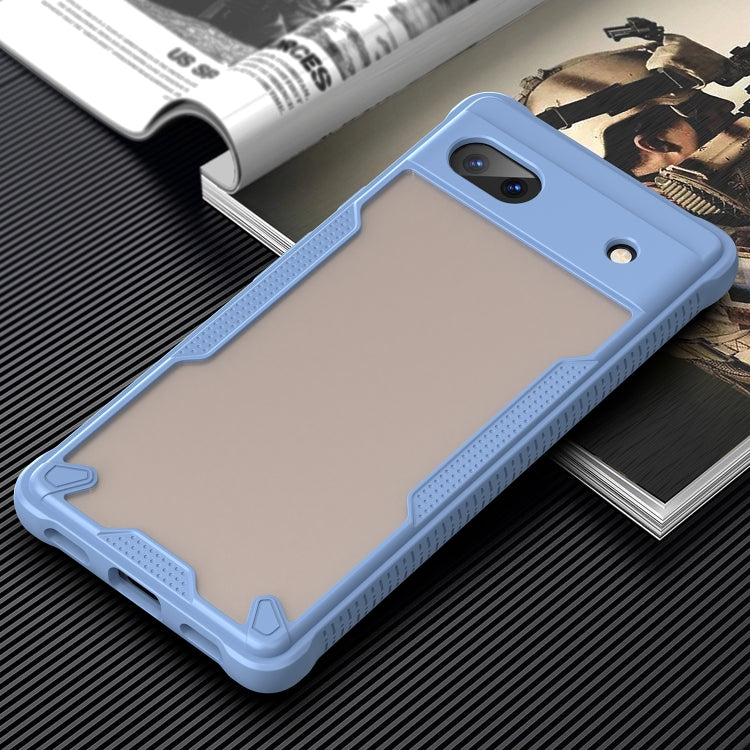 For Google Pixel 6a Armor Glaze PC Hybrid TPU Phone Case