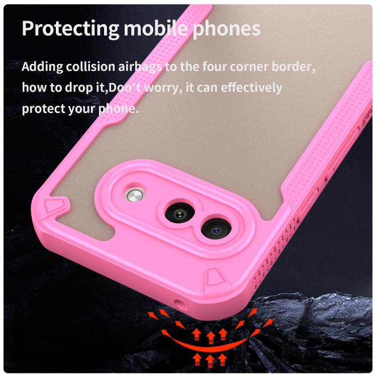 For Google Pixel 9a Armor Glaze PC Hybrid TPU Phone Case