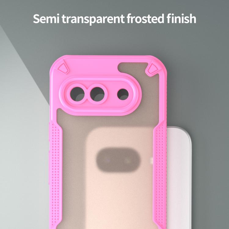 For Google Pixel 9a Armor Glaze PC Hybrid TPU Phone Case
