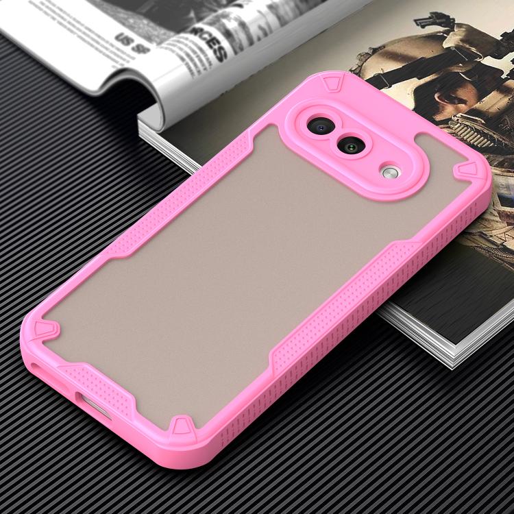 For Google Pixel 9a Armor Glaze PC Hybrid TPU Phone Case