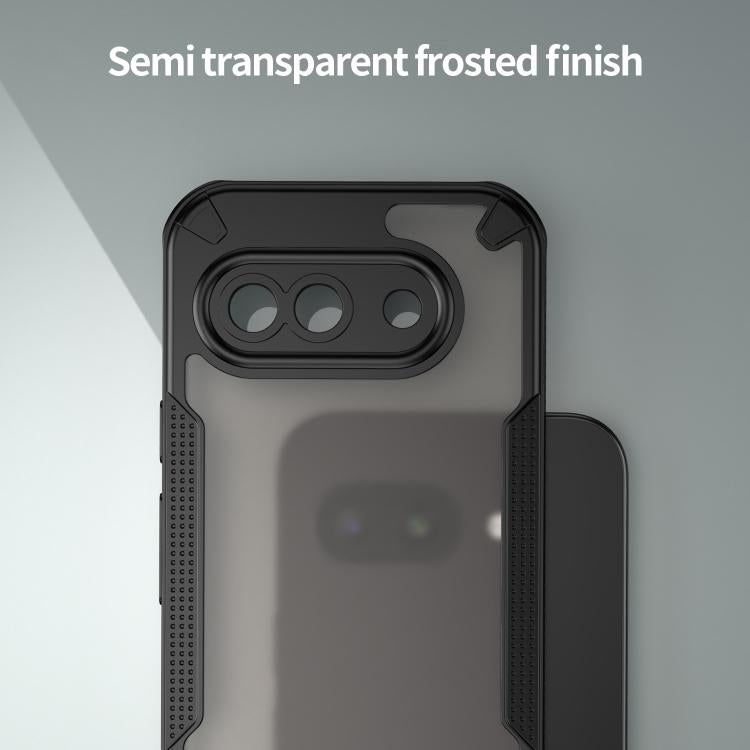 For Google Pixel 9a Armor Glaze PC Hybrid TPU Phone Case