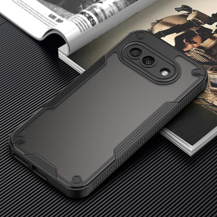 For Google Pixel 9a Armor Glaze PC Hybrid TPU Phone Case