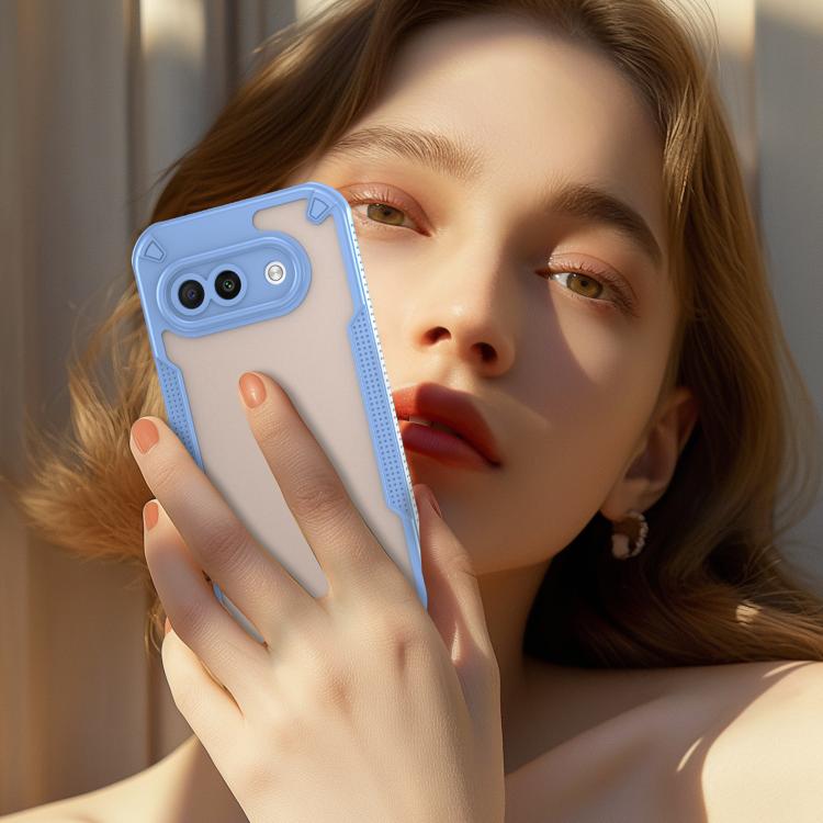 For Google Pixel 9a Armor Glaze PC Hybrid TPU Phone Case