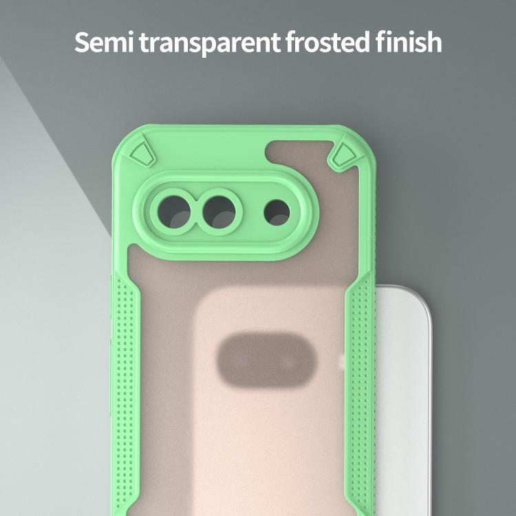 For Google Pixel 9a Armor Glaze PC Hybrid TPU Phone Case