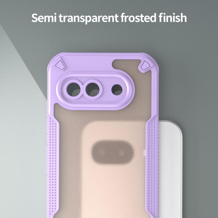 For Google Pixel 9a Armor Glaze PC Hybrid TPU Phone Case