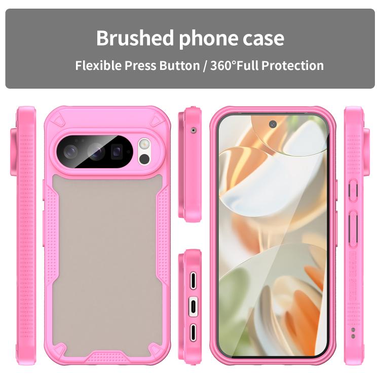 For Google Pixel 10 Pro Armor Glaze PC Hybrid TPU Phone Case