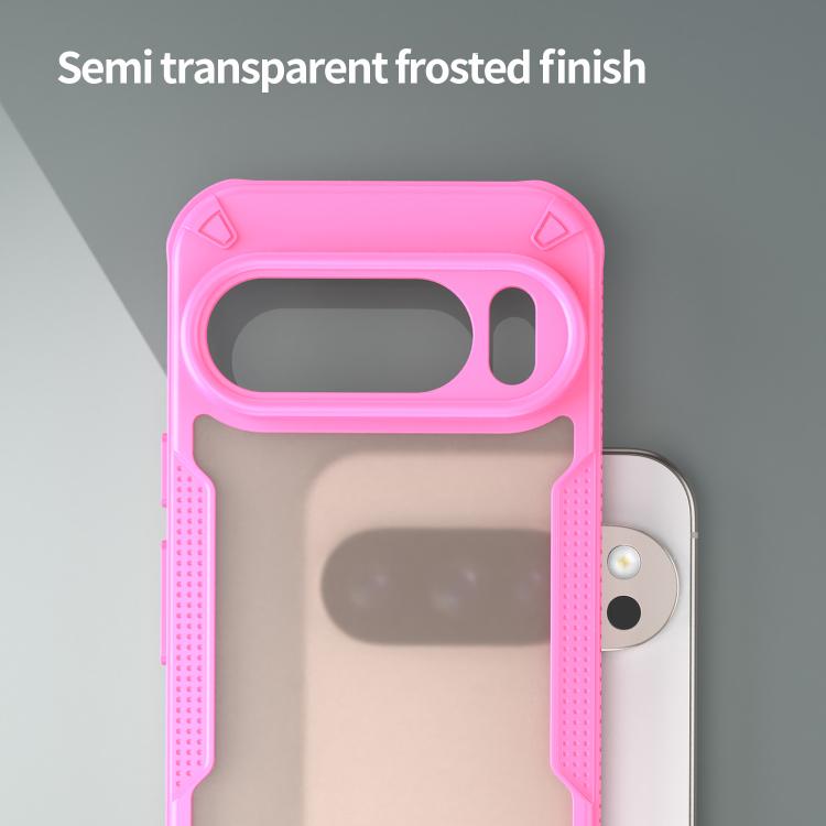 For Google Pixel 10 Pro Armor Glaze PC Hybrid TPU Phone Case