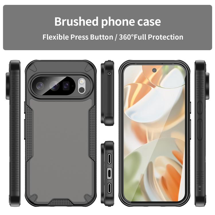 For Google Pixel 10 Pro Armor Glaze PC Hybrid TPU Phone Case
